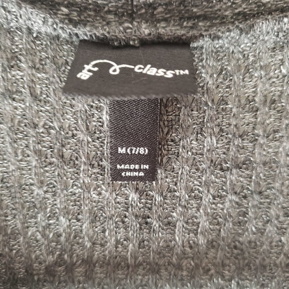 Gray Cardigan With Pockets - Picture 3 of 3